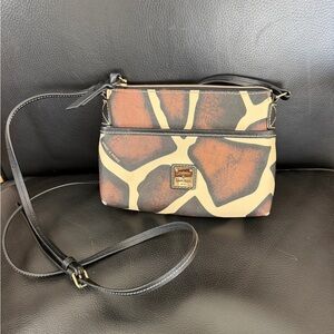 Dooney & Bourke Giraffe Print Crossbody Bag